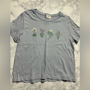 Private Academy Cropped Graphic T Shirt